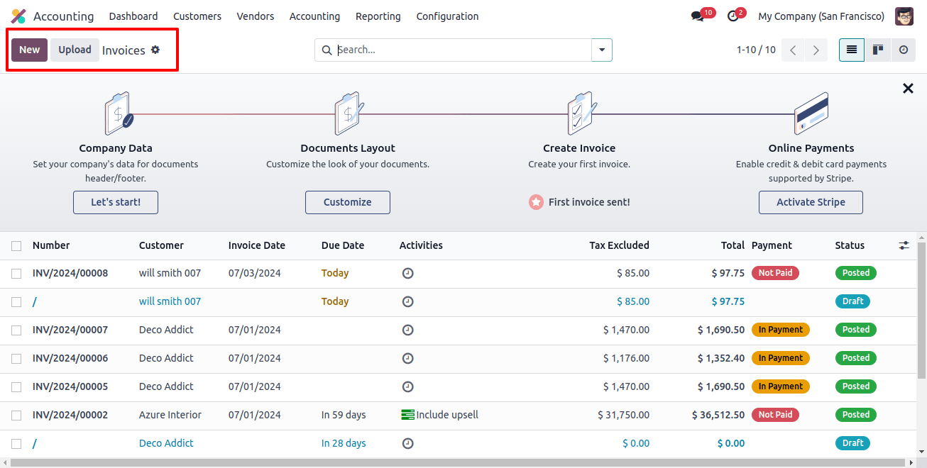 Invoices