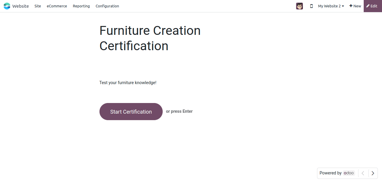 Furniture Creation