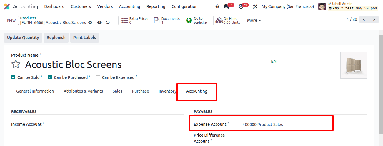 Create a Purchase Order