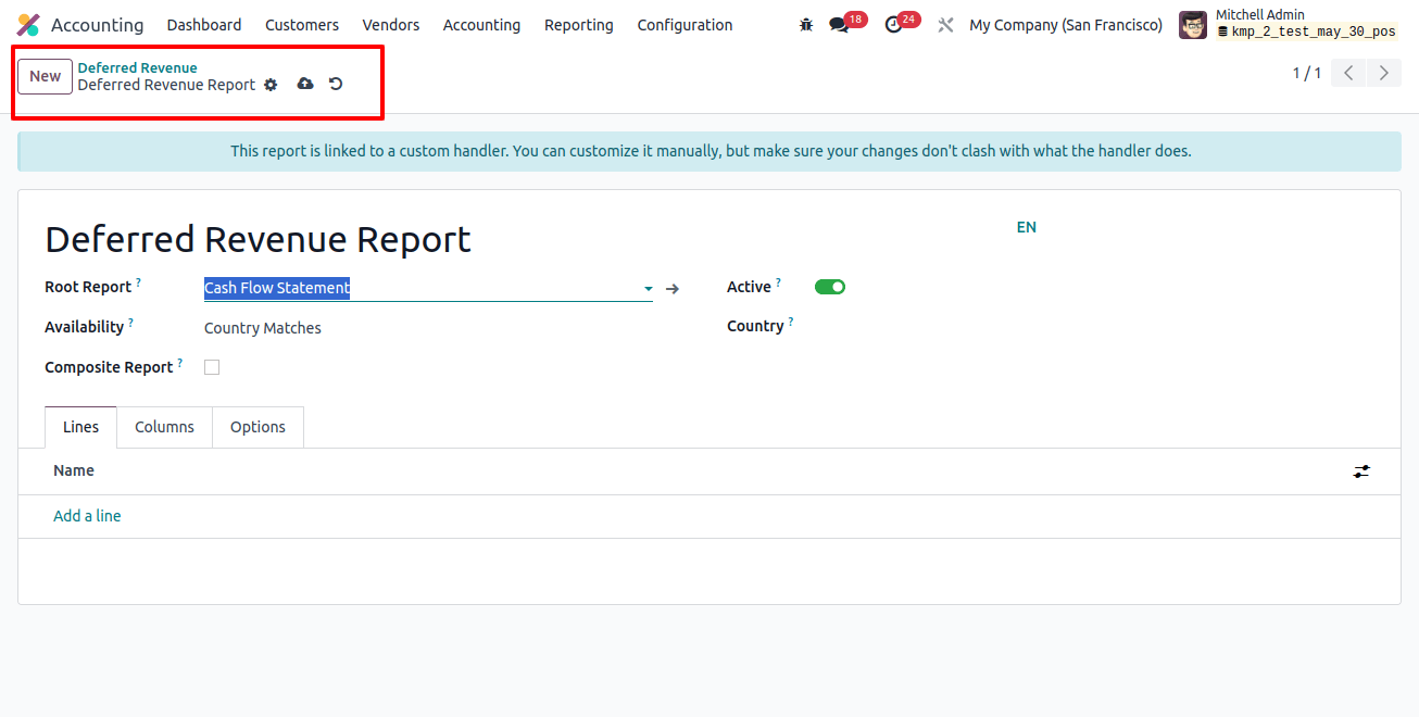 Create a New a Reports