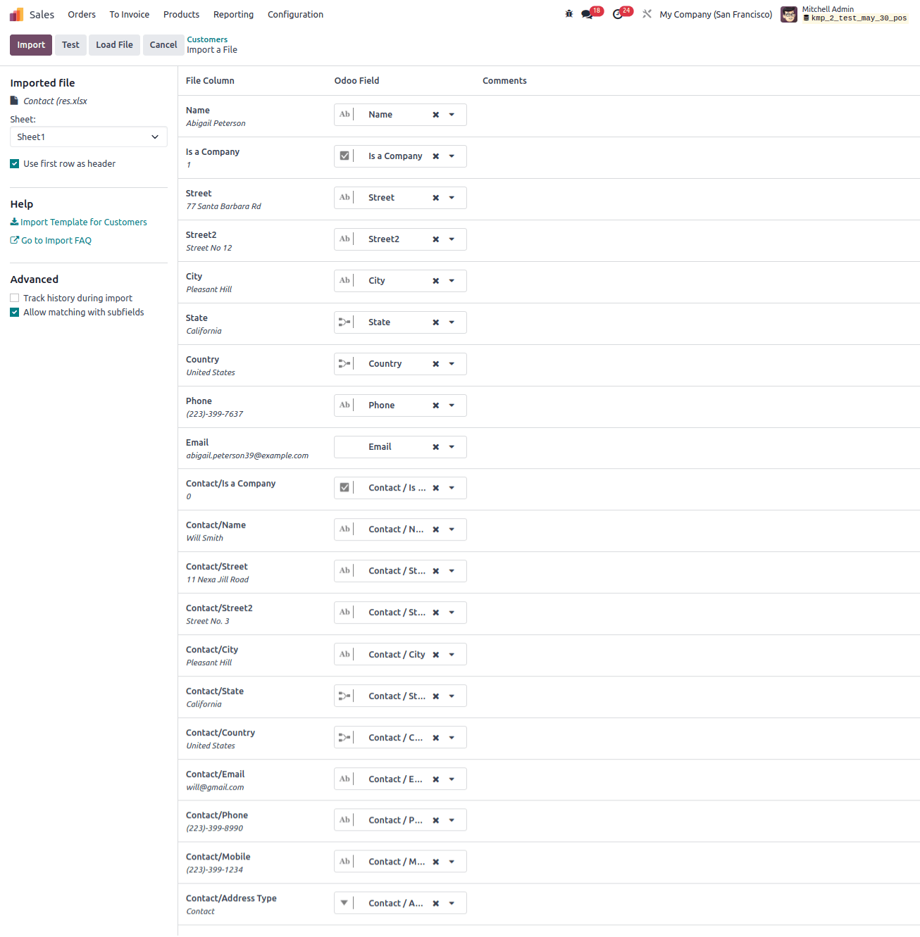 Spreadsheet Divided by Column