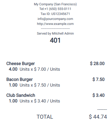 Total Product Price with Tax Excluded