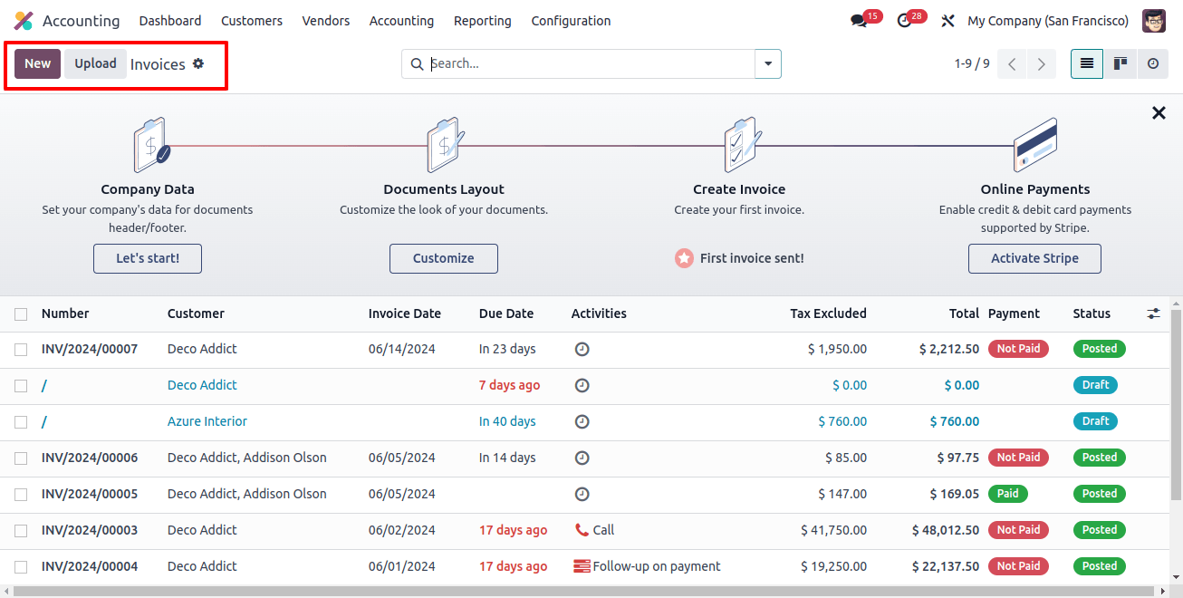 Invoices