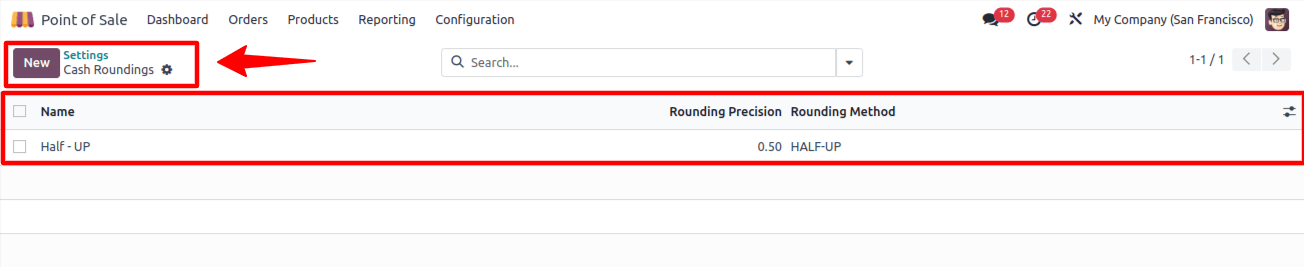 POS Cash Rounding