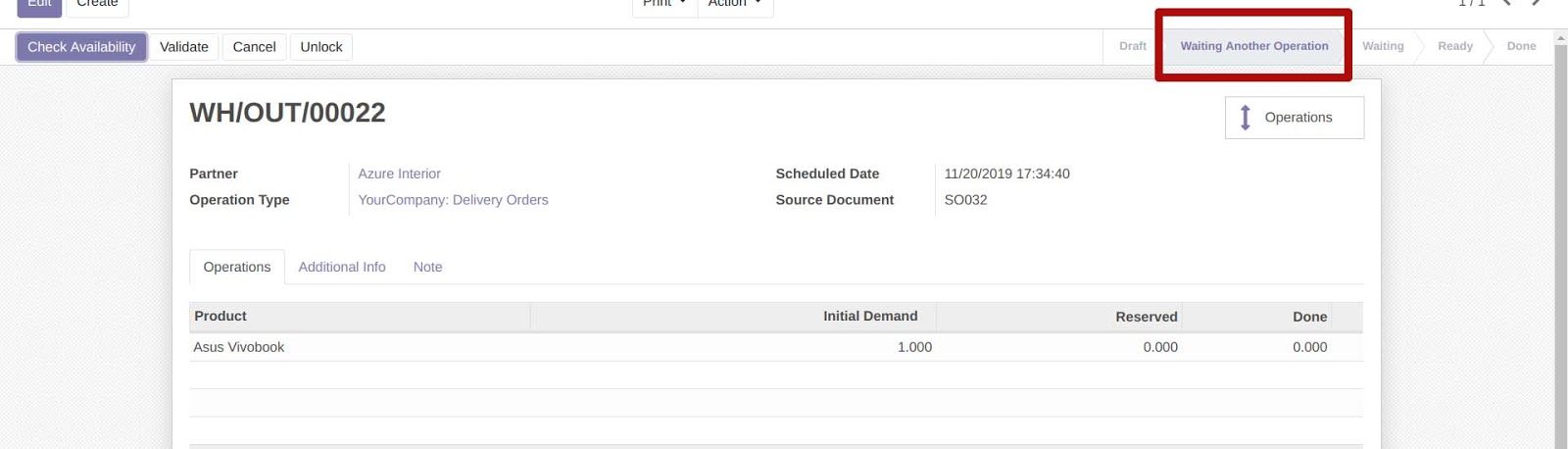 Delivery Order in Odoo