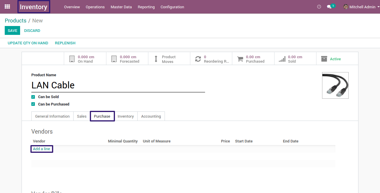 Vendor Creation In Odoo 