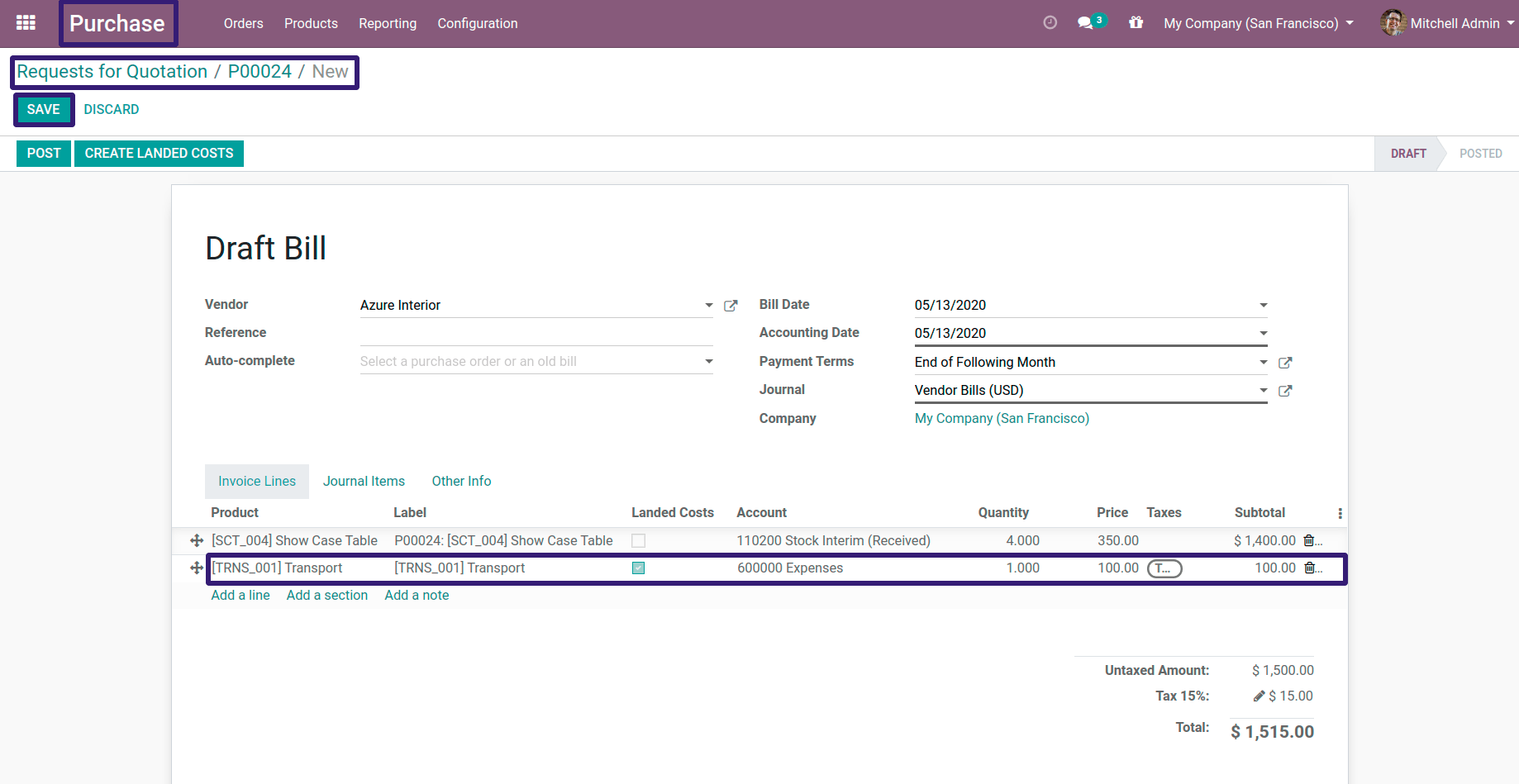 Add Value in Fields and Save The Record 