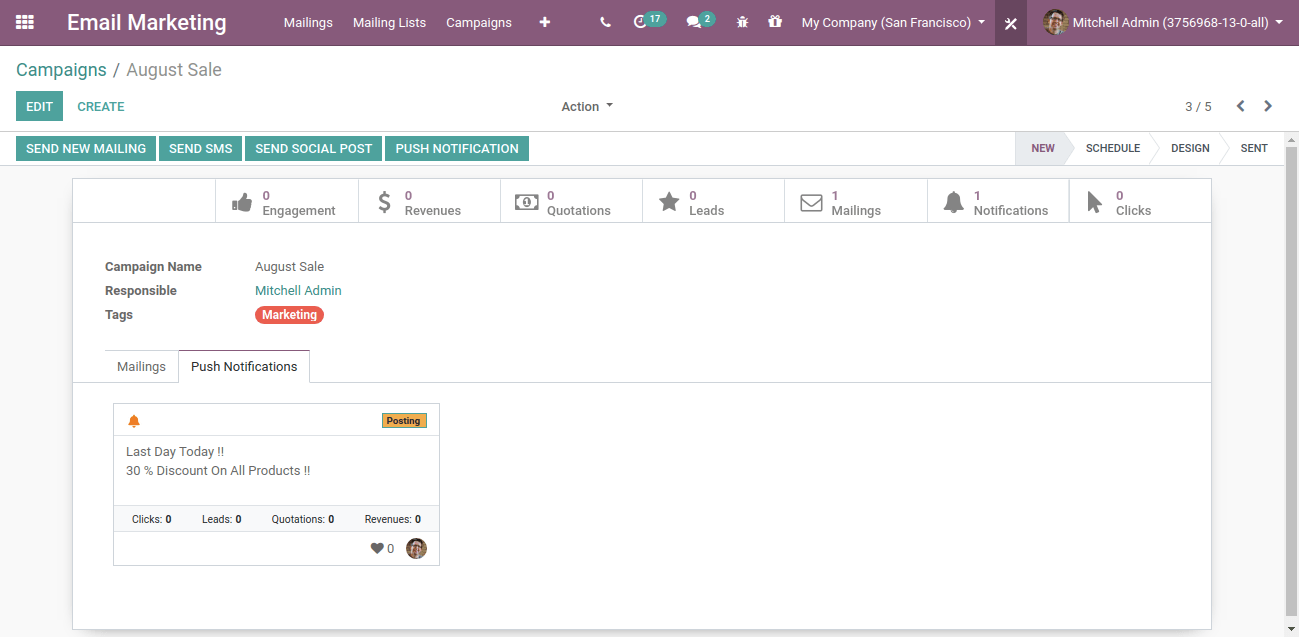 Push Notification In Odoo 