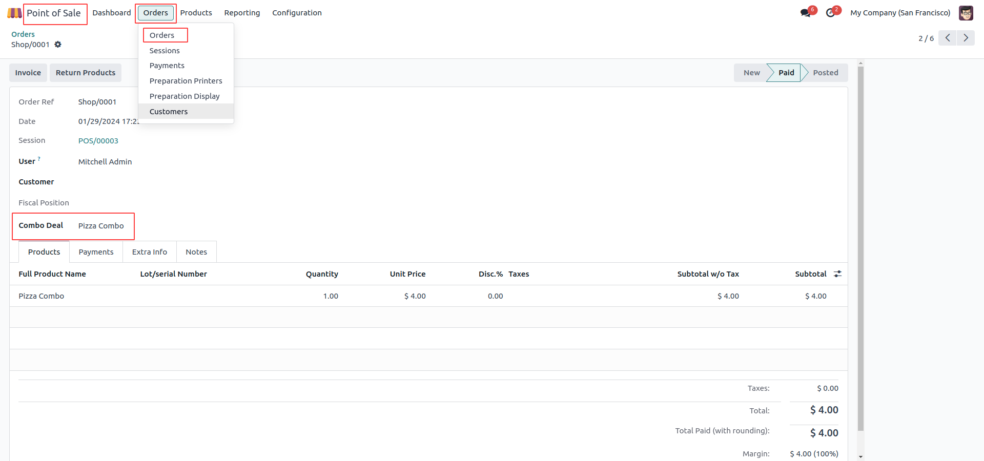 product preferences option product preferences option