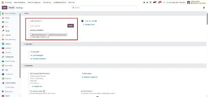 Widget : res_config_invite_users Widget : res_config_invite_users