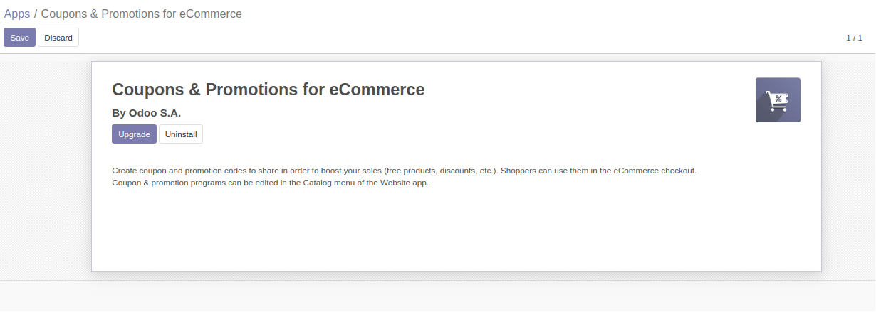 Coupons and Promotions In Odoo eCommerce