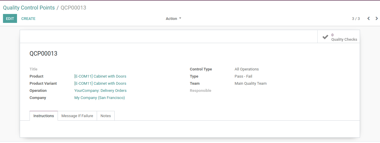 Quality Control Points In Odoo 