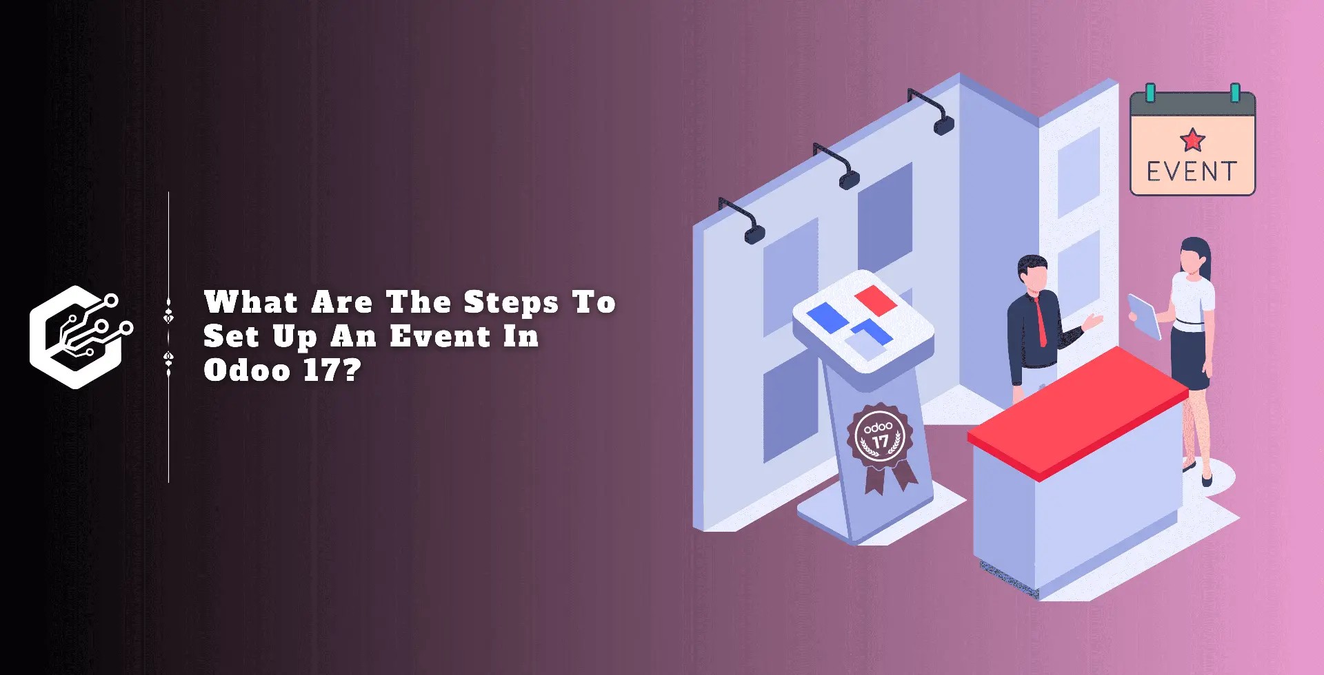 What Are the Steps to Set Up an Event in Odoo 17?